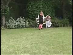 Echtgenoot vlak hard sex homo voor het ontbijt een buurvrouw planten.